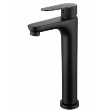 Смеситель для раковины высокий WONZON & WOGHAND ALFA, Черный матовый (WW-A40232-MB)