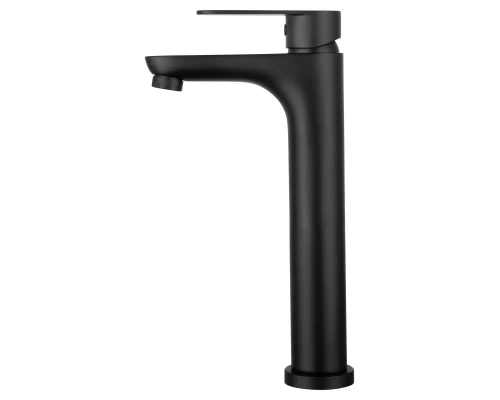 Смеситель для раковины высокий WONZON & WOGHAND ALFA, Черный матовый (WW-A40232-MB)