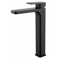 Смеситель для раковины высокий WONZON & WOGHAND ARNIE, Черный матовый (WW-691104-MB)