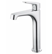 Смеситель для раковины высокий WONZON & WOGHAND BALANCE, Хром (WW-051124-CR/L)