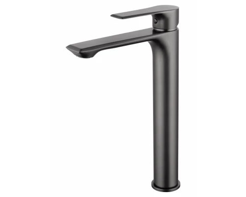 Смеситель для раковины высокий WONZON & WOGHAND BRILLIANT, Темный графит (WW-88019079-BGM)