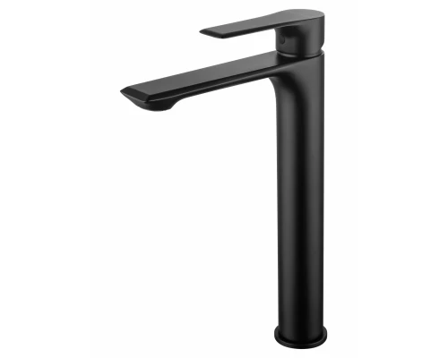 Смеситель для раковины высокий WONZON & WOGHAND BRILLIANT, Черный матовый (WW-88019079-MB)