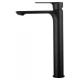 Смеситель для раковины высокий WONZON & WOGHAND BRILLIANT, Черный матовый (WW-88019079-MB)
