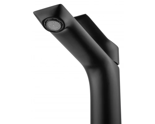 Смеситель для раковины высокий WONZON & WOGHAND BRILLIANT, Черный матовый (WW-88019079-MB)