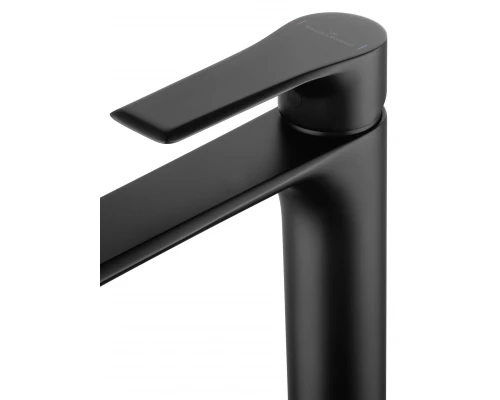 Смеситель для раковины высокий WONZON & WOGHAND BRILLIANT, Черный матовый (WW-88019079-MB)