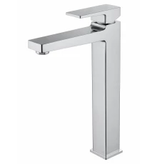 Смеситель для раковины высокий WONZON & WOGHAND CUBE 2.0, Хром (WW-88019068-CR)
