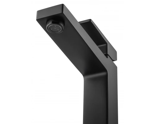 Смеситель для раковины высокий WONZON & WOGHAND CUBE 2.0, Черный матовый (WW-88019068-MB)