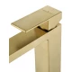 Смеситель для раковины высокий WONZON & WOGHAND CUBE, Брашированное золото (WW-88239016- BG)