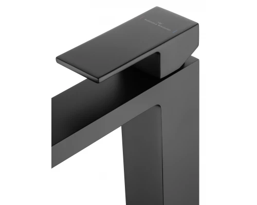 Смеситель для раковины высокий WONZON & WOGHAND CUBE, Черный матовый (WW-88239016-MB)