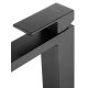 Смеситель для раковины высокий WONZON & WOGHAND CUBE, Черный матовый (WW-88239016-MB)