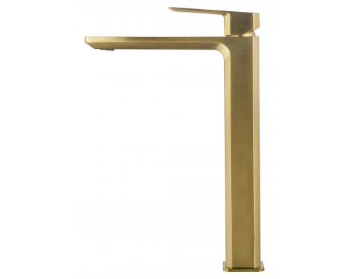 Смеситель для раковины высокий WONZON & WOGHAND DIAMOND, Брашированное золото (WW-88239011- BG )