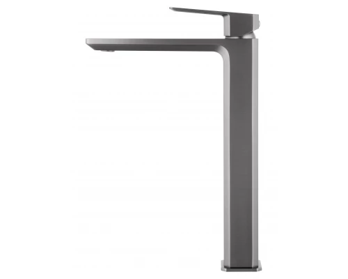 Смеситель для раковины высокий WONZON & WOGHAND DIAMOND, Темный графит (WW-88239011-BGM)