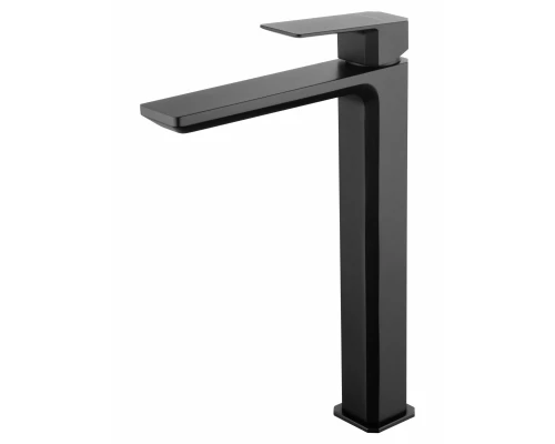 Смеситель для раковины высокий WONZON & WOGHAND DIAMOND, Черный матовый (WW-88239011-MB)