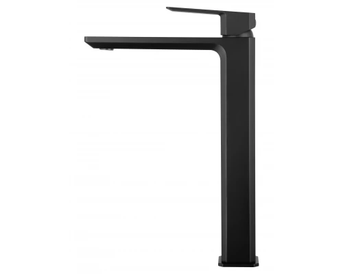 Смеситель для раковины высокий WONZON & WOGHAND DIAMOND, Черный матовый (WW-88239011-MB)