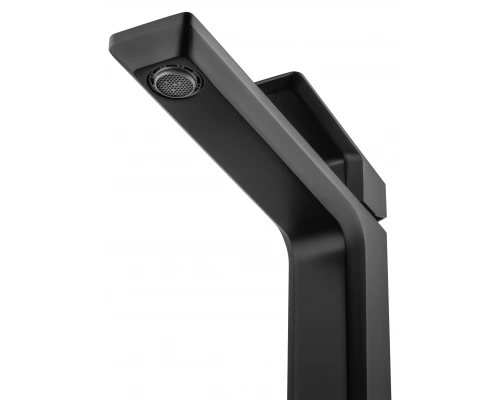 Смеситель для раковины высокий WONZON & WOGHAND DIAMOND, Черный матовый (WW-88239011-MB)