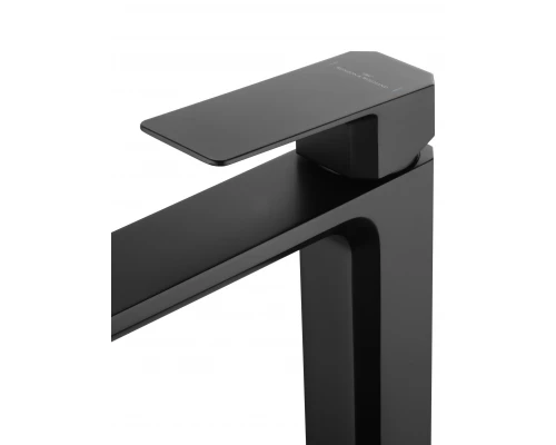 Смеситель для раковины высокий WONZON & WOGHAND DIAMOND, Черный матовый (WW-88239011-MB)