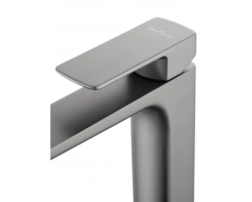 Смеситель для раковины высокий WONZON & WOGHAND EDGE, Темный графит (WW-88239003-BGM)