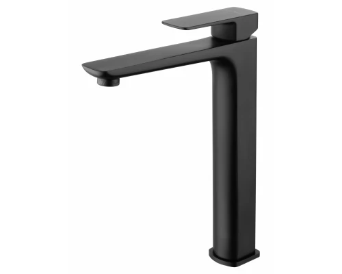 Смеситель для раковины высокий WONZON & WOGHAND EDGE, Черный матовый (WW-88239003-MB)