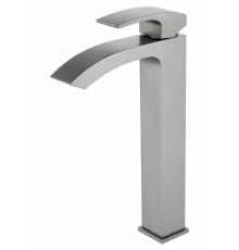 Смеситель для раковины высокий WONZON & WOGHAND FIT, Темный графит (WW-88239009-BGM)