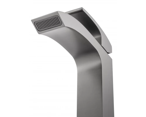 Смеситель для раковины высокий WONZON & WOGHAND FIT, Темный графит (WW-88239009-BGM)