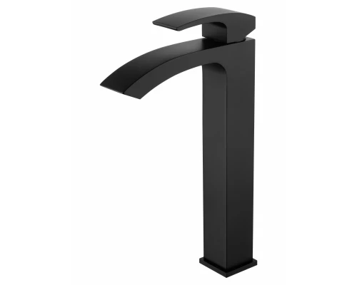 Смеситель для раковины высокий WONZON & WOGHAND FIT, Черный матовый (WW-88239009-MB)