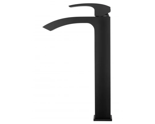 Смеситель для раковины высокий WONZON & WOGHAND FIT, Черный матовый (WW-88239009-MB)