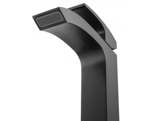 Смеситель для раковины высокий WONZON & WOGHAND FIT, Черный матовый (WW-88239009-MB)