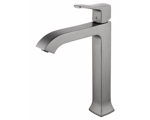 Смеситель для раковины высокий WONZON & WOGHAND FLEX, Темный графит (WW-88019072-BGM)