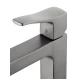 Смеситель для раковины высокий WONZON & WOGHAND FLEX, Темный графит (WW-88019072-BGM)