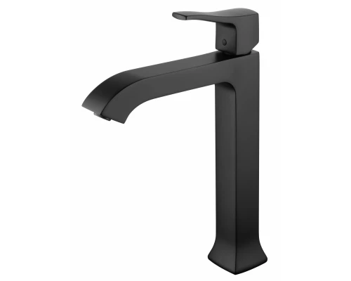 Смеситель для раковины высокий WONZON & WOGHAND FLEX, Черный матовый (WW-88019072-MB)