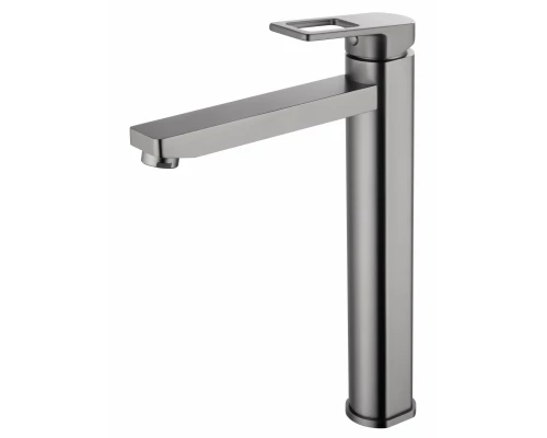 Смеситель для раковины высокий WONZON & WOGHAND FRAME, Темный графит (WW-88239010-BGM)