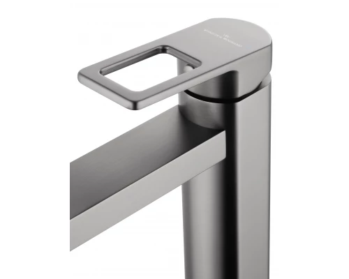 Смеситель для раковины высокий WONZON & WOGHAND FRAME, Темный графит (WW-88239010-BGM)