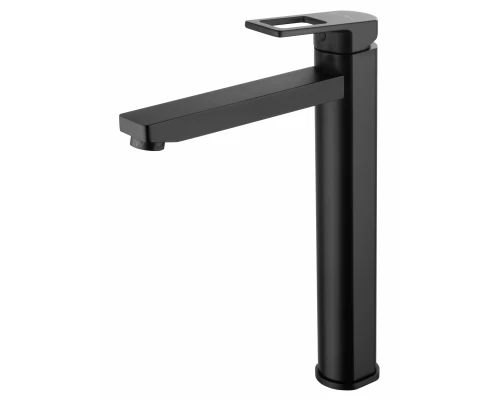 Смеситель для раковины высокий WONZON & WOGHAND FRAME, Черный матовый (WW-88239010-MB)