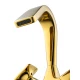 Смеситель для раковины высокий WONZON & WOGHAND SHAKESPEARE, Темное золото (WW-651103-DG)