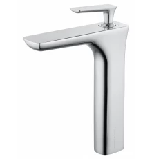 Смеситель для раковины высокий WONZON & WOGHAND SHARK, Хром (WW-481102-CR)