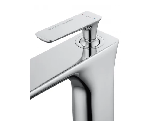 Смеситель для раковины высокий WONZON & WOGHAND SHARK, Хром (WW-481102-CR)