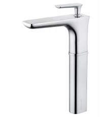 Смеситель для раковины высокий WONZON & WOGHAND SHARK, Хром (WW-481104-CR)