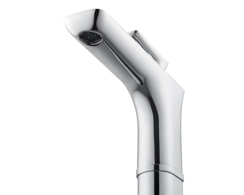 Смеситель для раковины высокий WONZON & WOGHAND SHARK, Хром (WW-481104-CR)