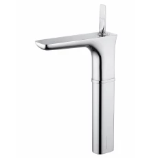 Смеситель для раковины высокий WONZON & WOGHAND SHARK, Хром (WW-48B1104-CR)