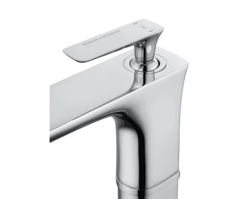 Смеситель для раковины высокий WONZON & WOGHAND SHARK, Хром (WW-48B1104-CR)