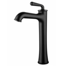 Смеситель для раковины высокий WONZON & WOGHAND STEAM, Черный матовый (WW-88239008-MB)