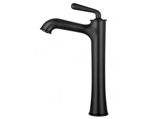 Смеситель для раковины высокий WONZON & WOGHAND STEAM, Черный матовый (WW-88239008-MB)