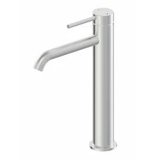 Смеситель для раковины высокий WONZON & WOGHAND STICK, Брашированный никель (WW-88239017-BN)