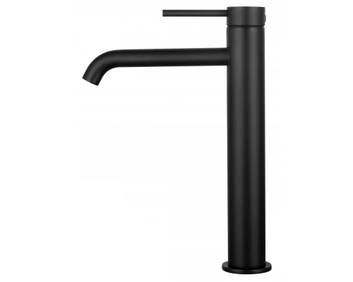 Смеситель для раковины высокий WONZON & WOGHAND STICK, Черный матовый (WW-88239017-MB)