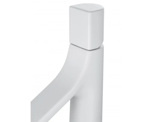 Смеситель для раковины высокий WONZON & WOGHAND The ONE, Белый матовый (WW-H1011-MW)