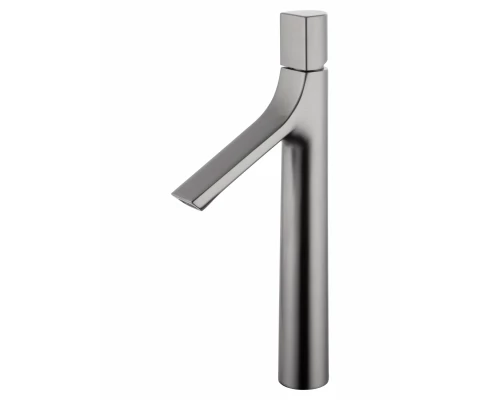 Смеситель для раковины высокий WONZON & WOGHAND The ONE, Темный графит (WW-H1011-BGG)