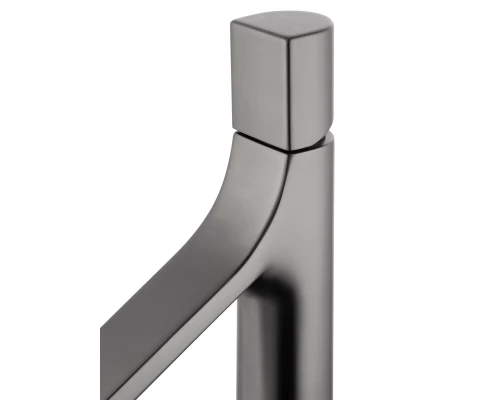 Смеситель для раковины высокий WONZON & WOGHAND The ONE, Темный графит (WW-H1011-BGG)