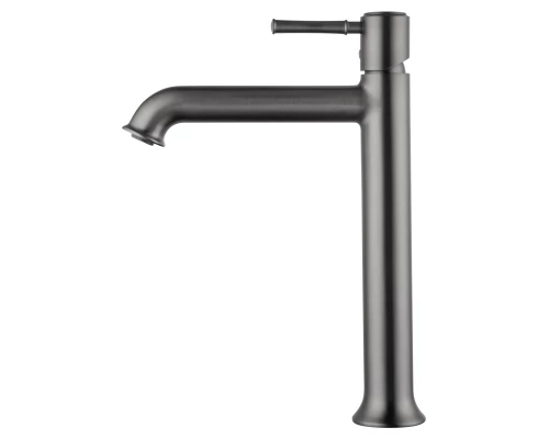 Смеситель для раковины высокий WONZON & WOGHAND TOR, Темный графит (WW-88019073-BGM)