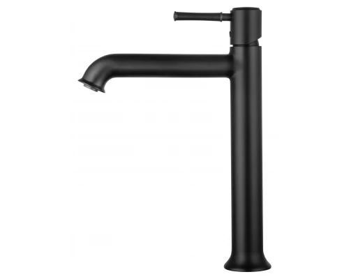 Смеситель для раковины высокий WONZON & WOGHAND TOR, Черный матовый (WW-88019073-MB)