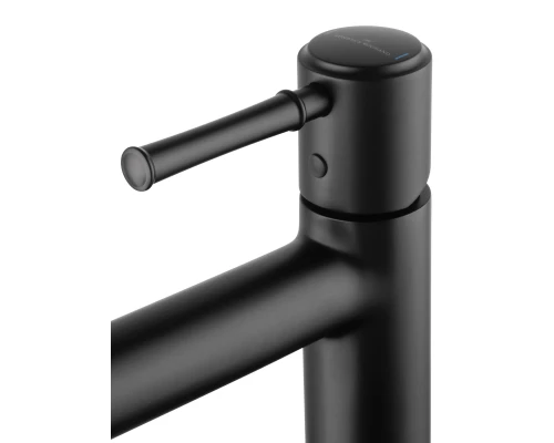 Смеситель для раковины высокий WONZON & WOGHAND TOR, Черный матовый (WW-88019073-MB)